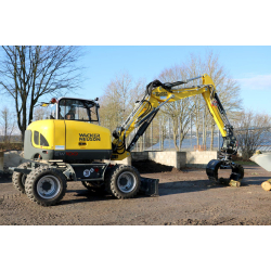 Wacker Neuson EW100 INSTRUKCJA DLA OPERATORA DTR UDT BHP - instrukcja obsługi koparki